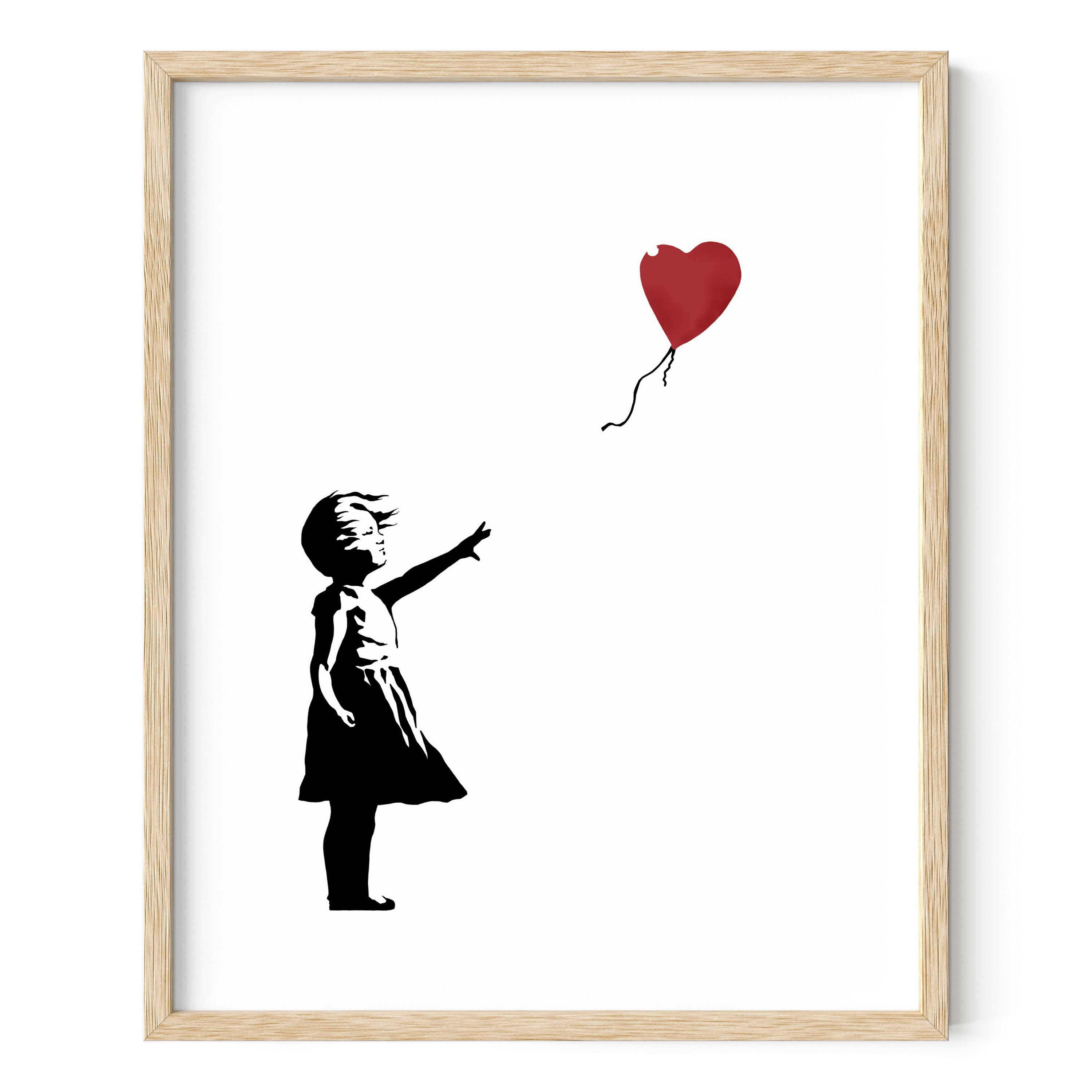 Banksy Girl With the Red Balloon -  Canada