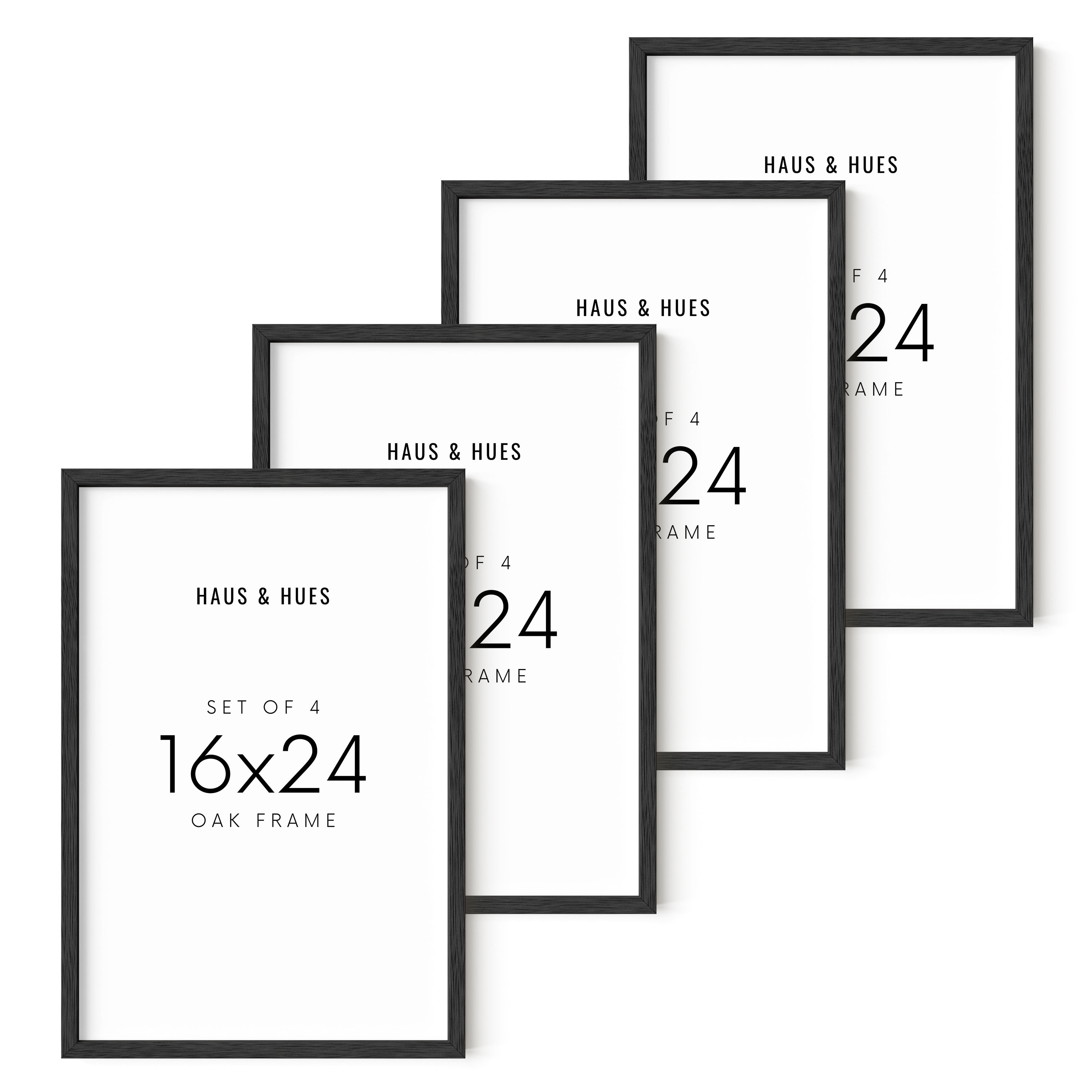 Haus and Hues 16x24 Frame Set 1 16 X 24 Poster Frame, 16x24