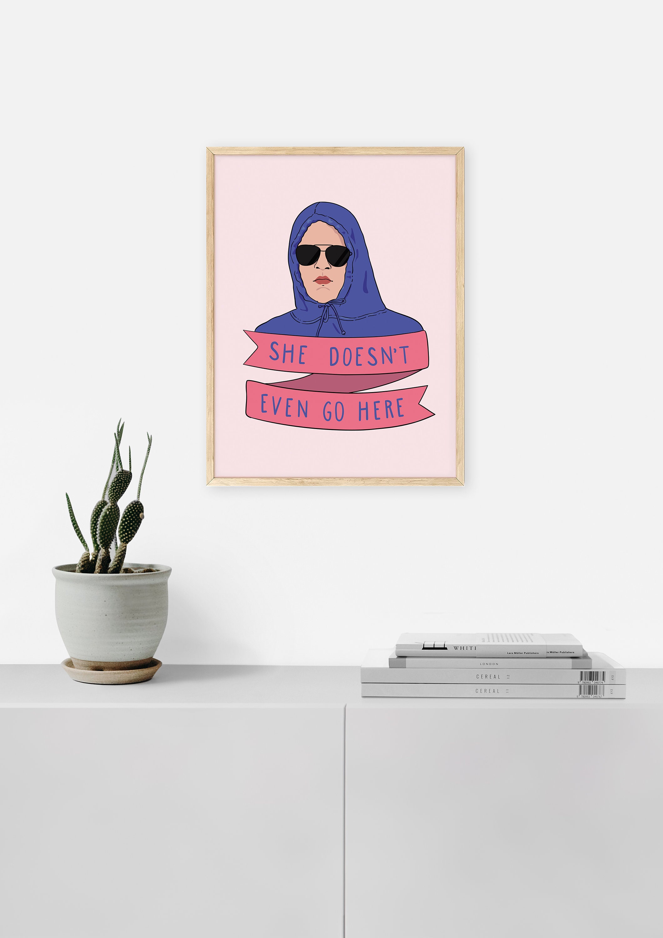 Trends International Mean Girls - Burn Book Unframed Wall Poster