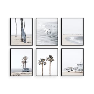 Beach Coastal Set of 6
