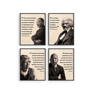 Schwarze Geschichte Monat Poster: Afroamerikanische Klassenzimmer Kunst