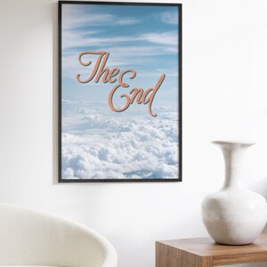 Retro Posters Blue Sky Poster By Haus and Hues Wall Prints for Bedroom Aesthetic Posters for Dorm Room for Girls Teen image 4