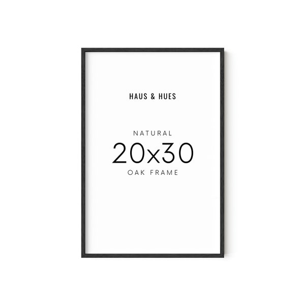HAUS AND HUES 20 x 30 Frame - Set of 1 20 x 30 Picture Frame, 20x30 Poster Frame,  20 By 30 Picture Frame, 30x20 Frame, 30x20 Picture Frame