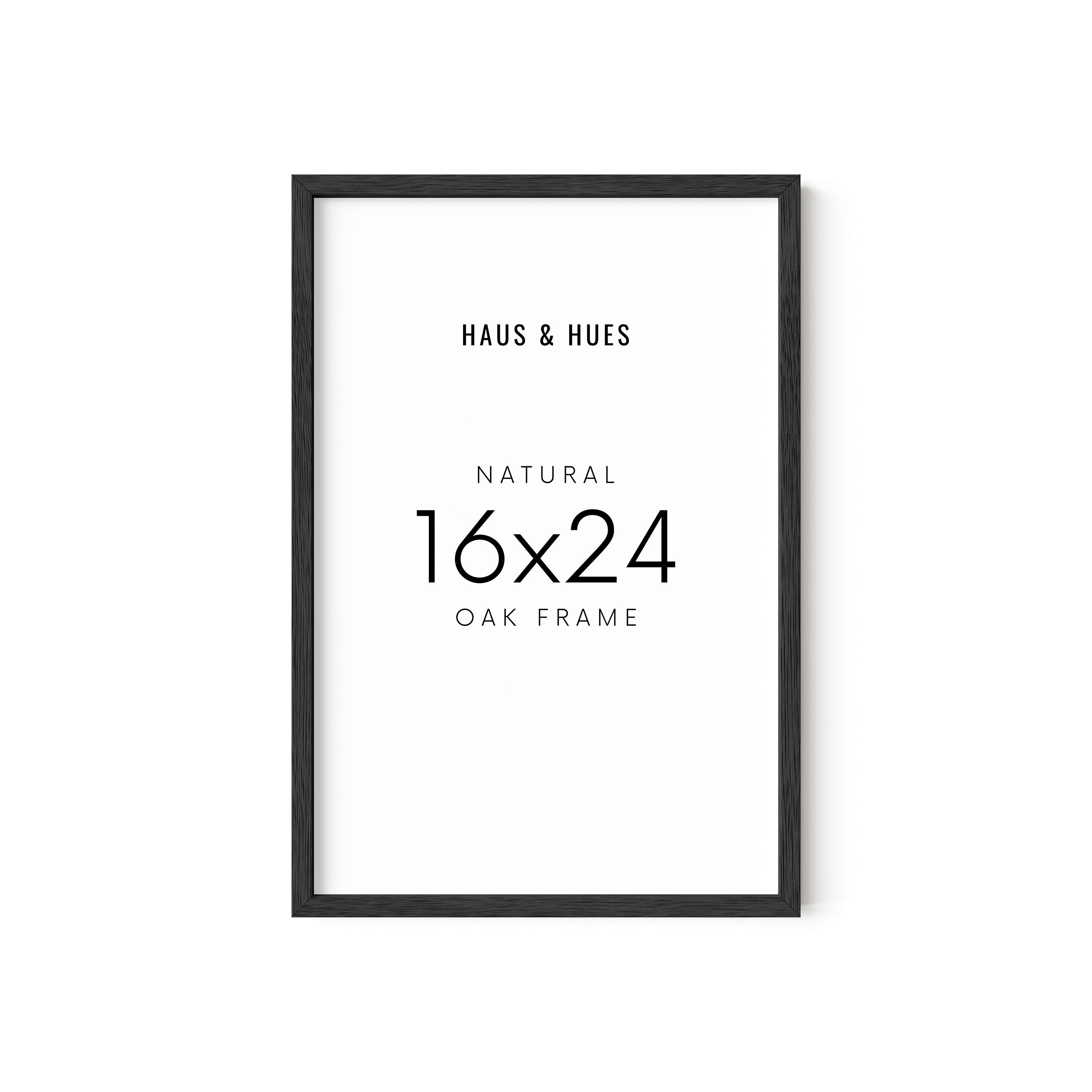 HAUS AND HUES 16 X 24 Frame Set of 1 16 X 24 Poster Frame, 16x24