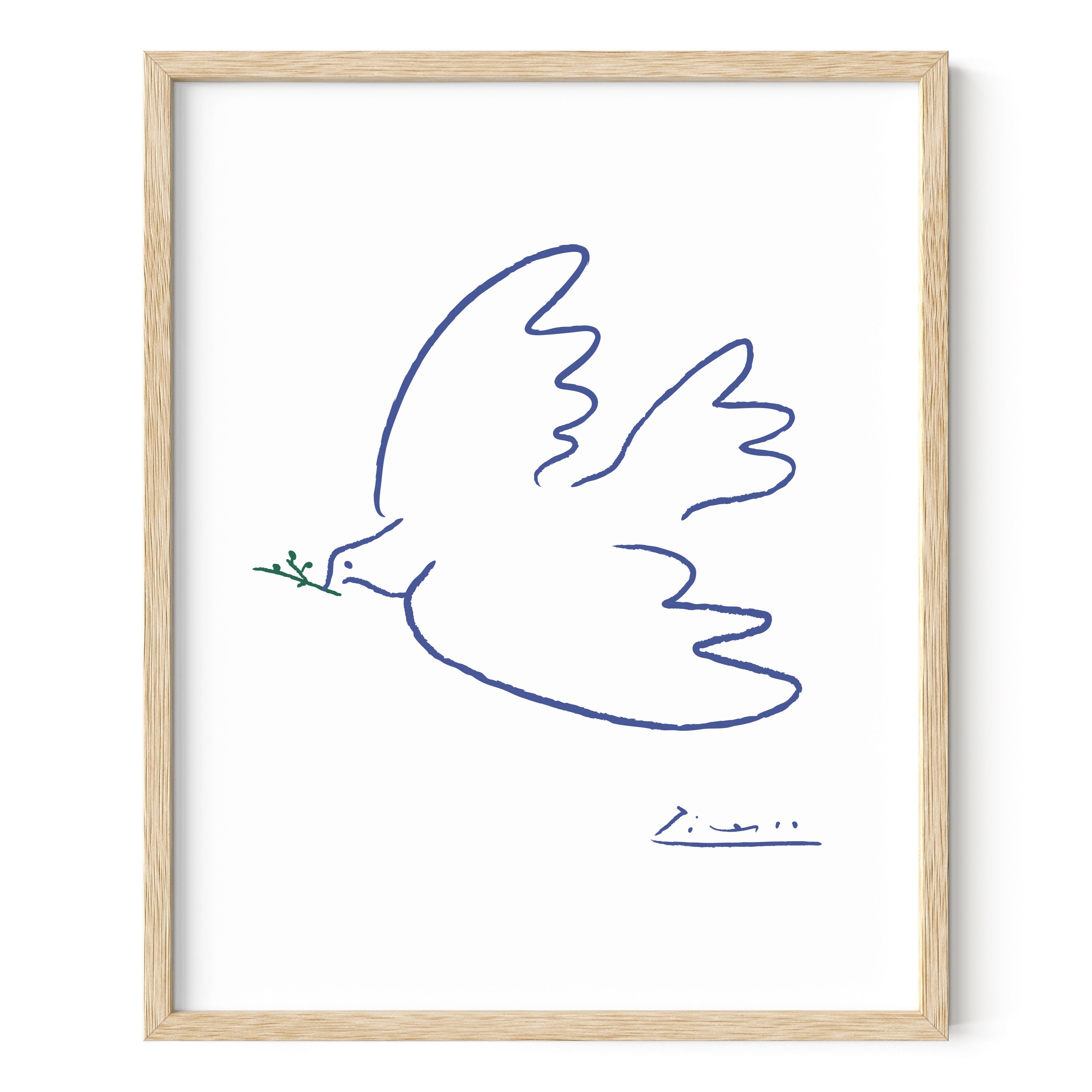 Picasso Dove of Peace - Etsy 日本