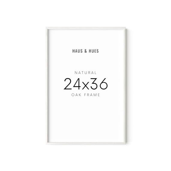 Haus and Hues 24 X 36 Poster Frame Set 24x36 White Poster Frame