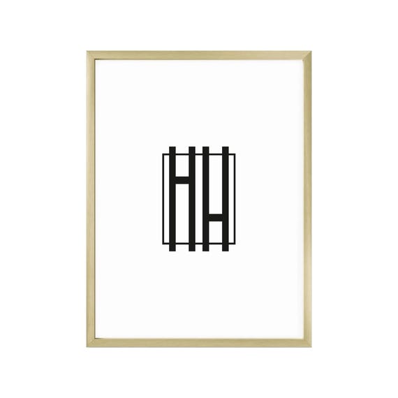 Haus and Hues Metal Picture Frame with Plexiglass