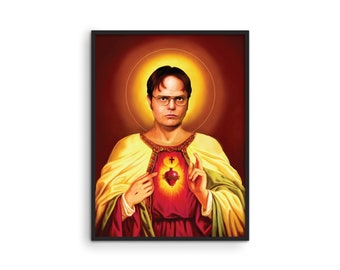 Haus and Hues The Office Dwight Schrute Poster - The Office TV Show Wall Art and Funny Wall Decor, College Dorm Poster