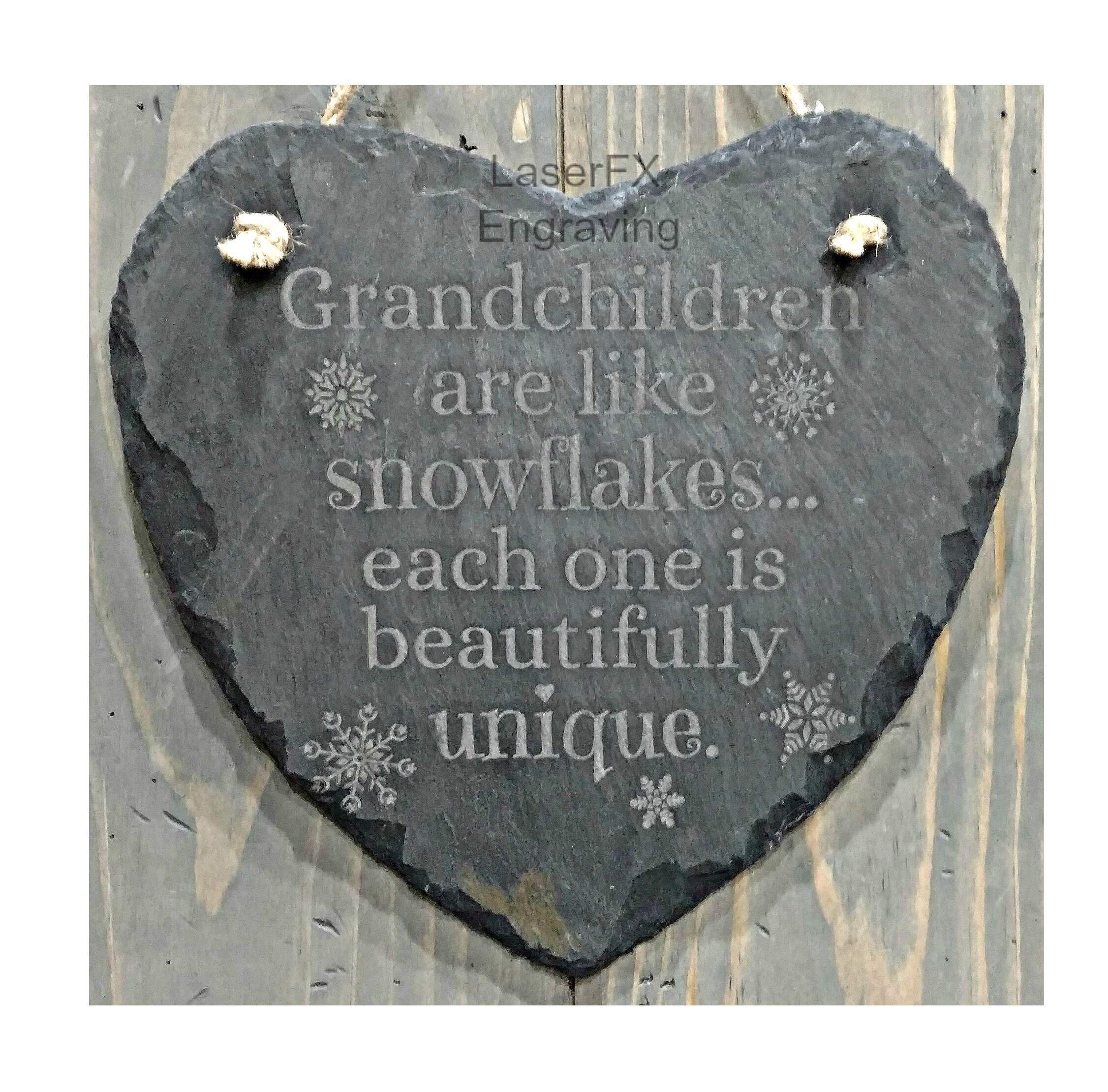 Personalized Slate Heart Plaque Your Choice of Image/Words Etsy