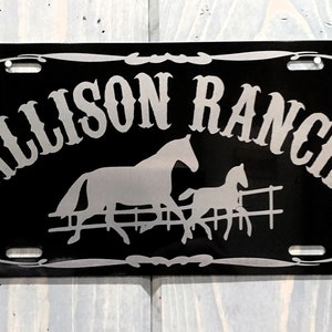 Laser Engraved License Plate, Your Choice of Image/Words, Custom License Plate, Personalized License Plate, Vanity Plates, Corporate Gifts