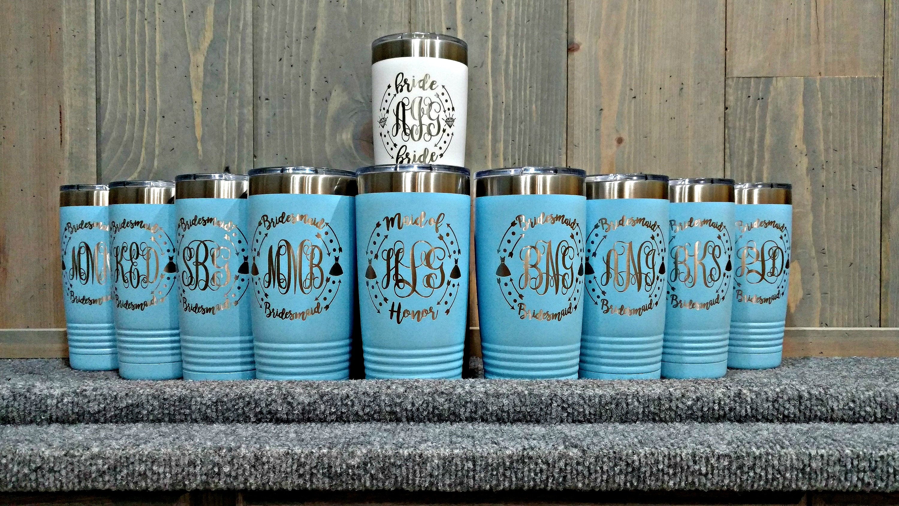 personalized stainless travel mug