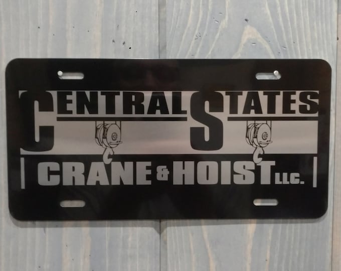 Laser Engraved License Plate, Your Choice of Image/Words, Custom License Plate, Personalized License Plate, Vanity Plates, Corporate Gifts