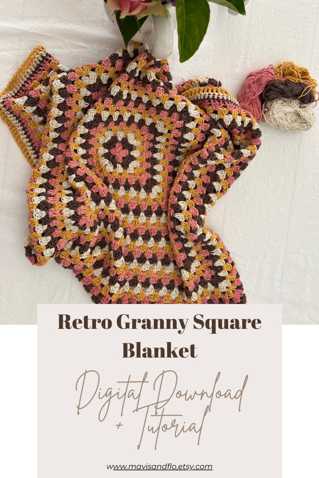 Retro Crochet Blanket Pattern Crochet Cot Blanket Pattern Tutorial