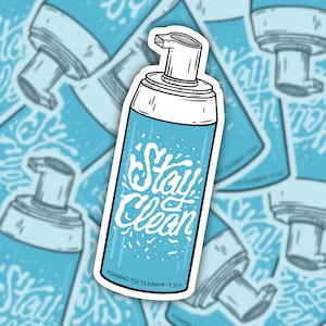 Toy Cleaner Sticker