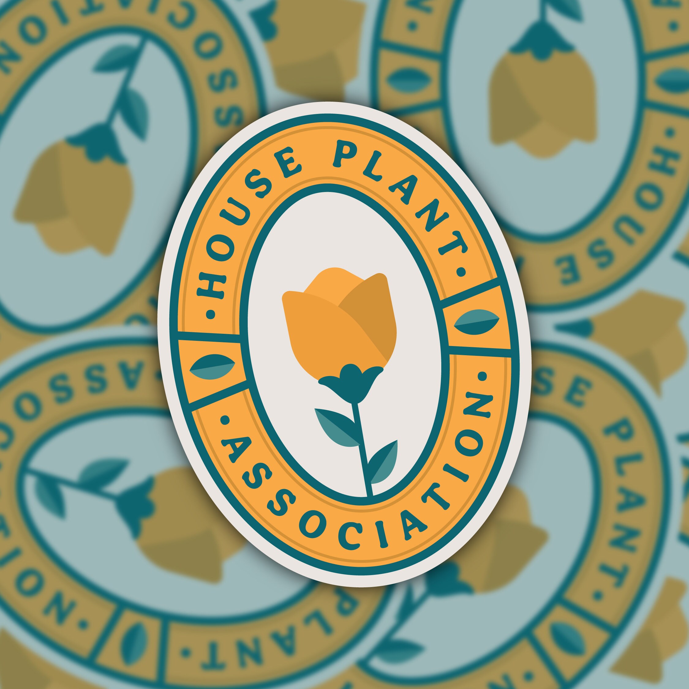 Houseplant Association Sticker - Etsy