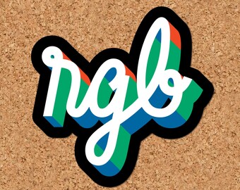 RGB Sticker: Graphic Design, Printing, Web Design