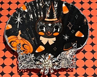 Snuisterijschalen met schelpen voor Halloween