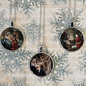 Nativity Pendants