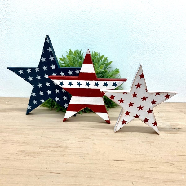 Rustic Patriotic Decor, Independence Day, 4th of July Decor, Amercia Flag