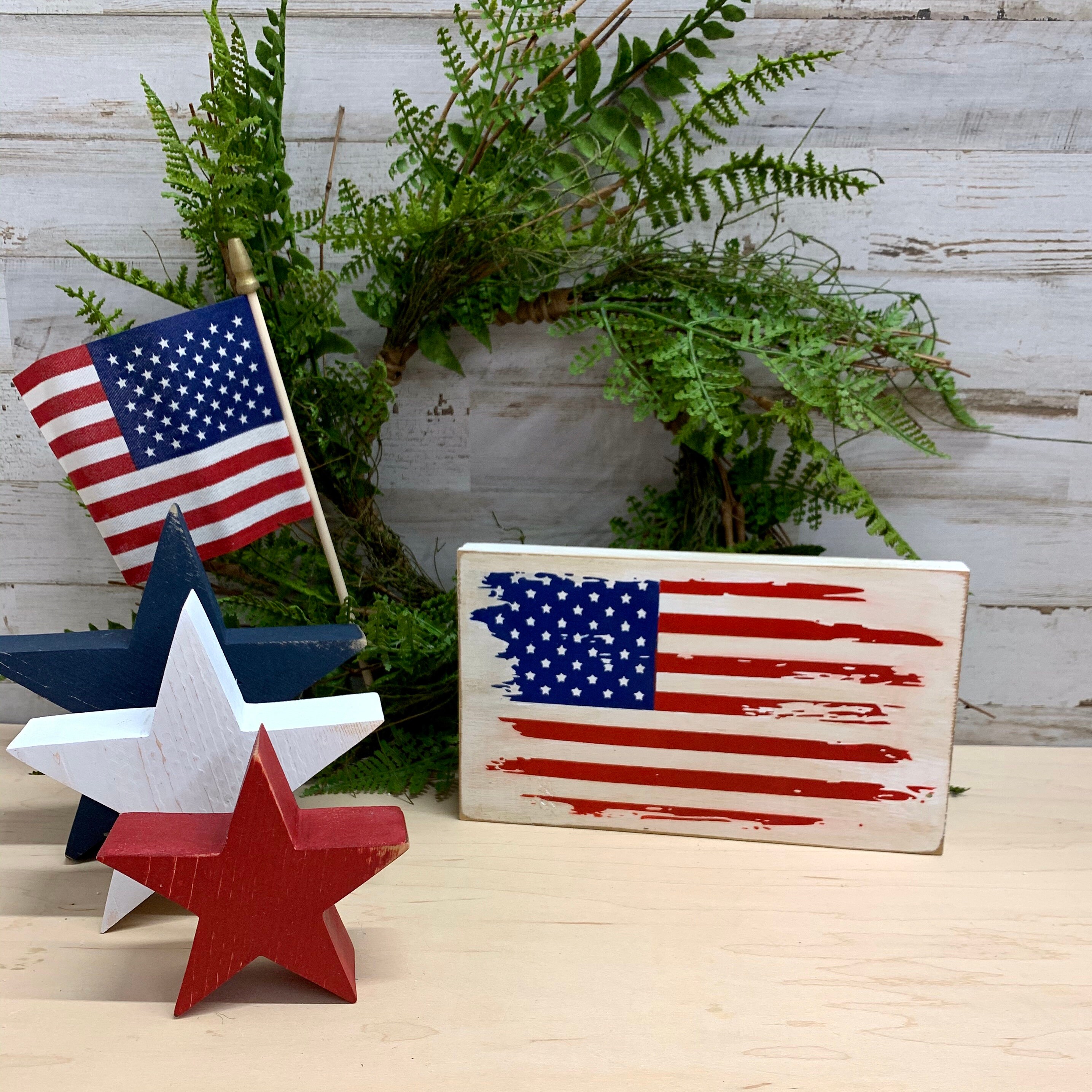 Decoración patriótica Día de la Independencia 4 de julio | Etsy