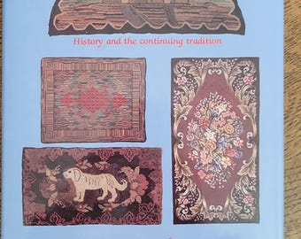 Hooked Rugs Book by Jessie A. Turbayne