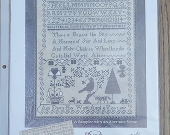 Ann Davis Her Work 1817 by Needlework Press