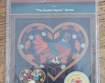 Turkey and Oak Wool Applique Kit by Jerome Thomas Designs