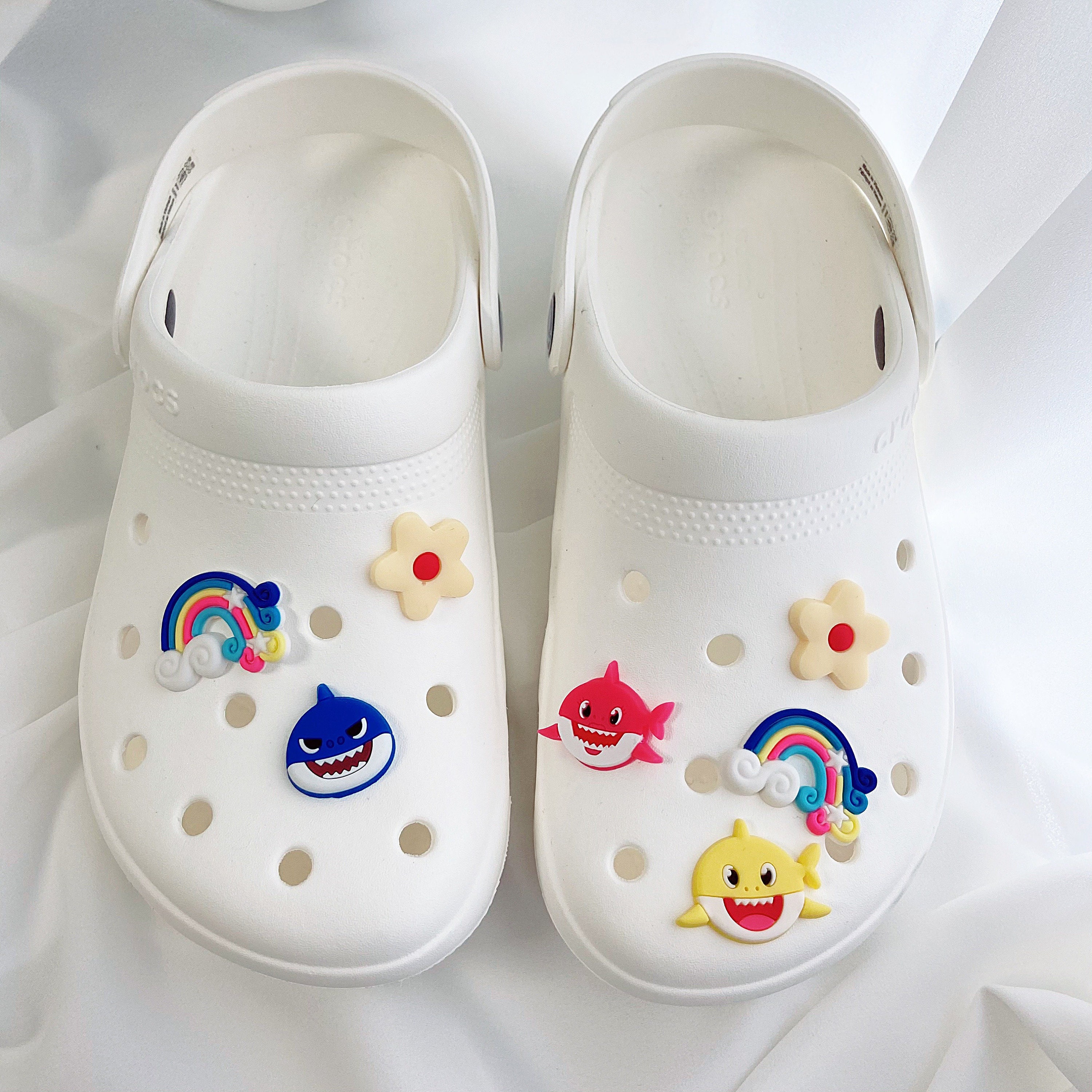 Baby Shark Shoe Charms 7pcs for Crocs | Etsy