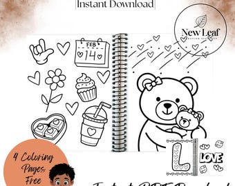 Valentine's Day Coloring Pages
