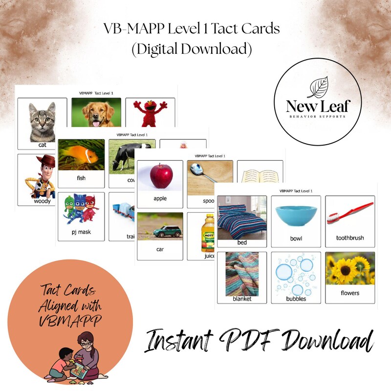 Aba Tact Cards - Etsy