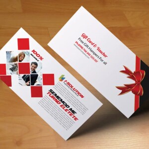 Custom Coupon/ Gift Voucher Design