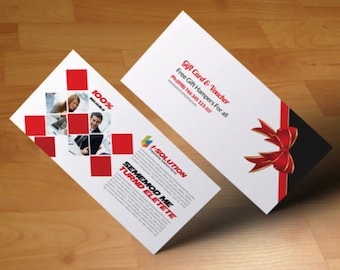 Custom Coupon/ Gift Voucher Design