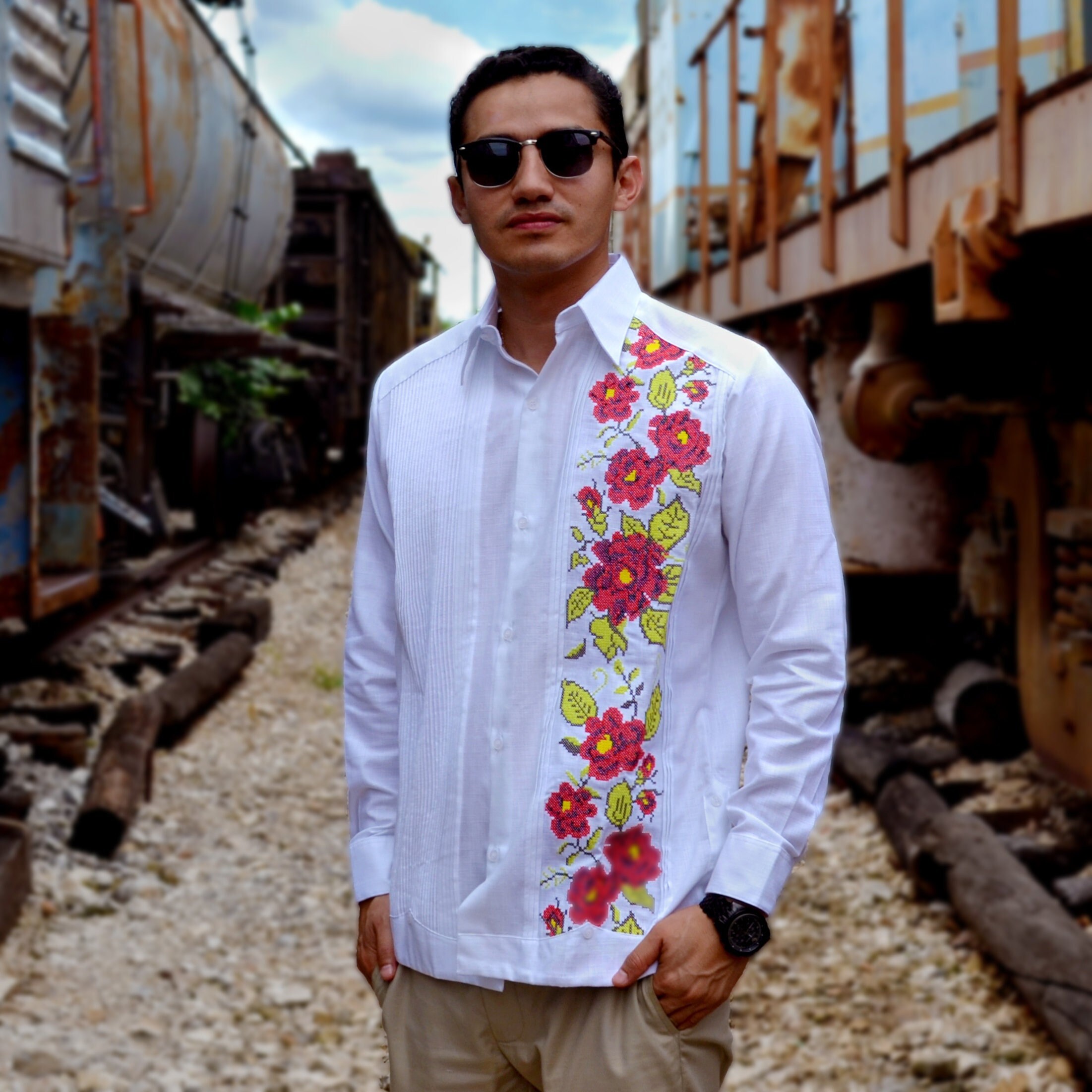 Guayabera Mexican Shirt - Etsy