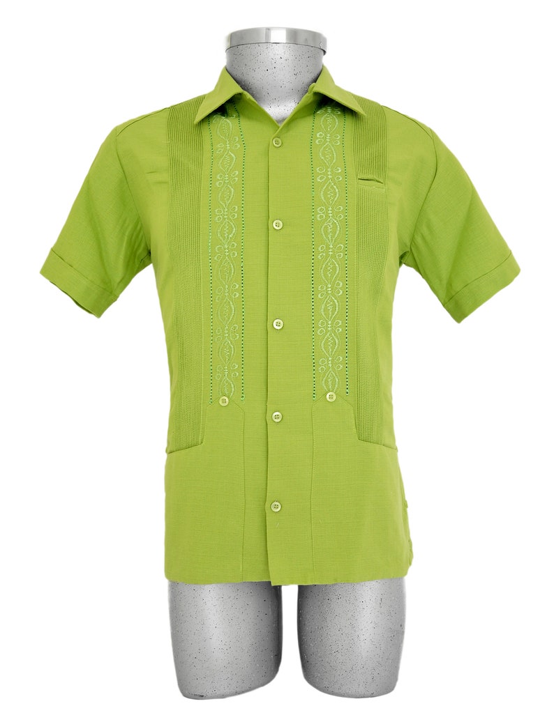 Guayabera Regia Men's Guayabera Mexican Shirt Etsy