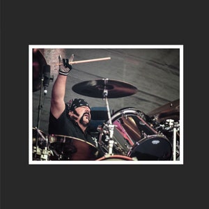 Vinnie Paul hellyeah  12" x 18"  Fine art Print poster pantera Damageplan