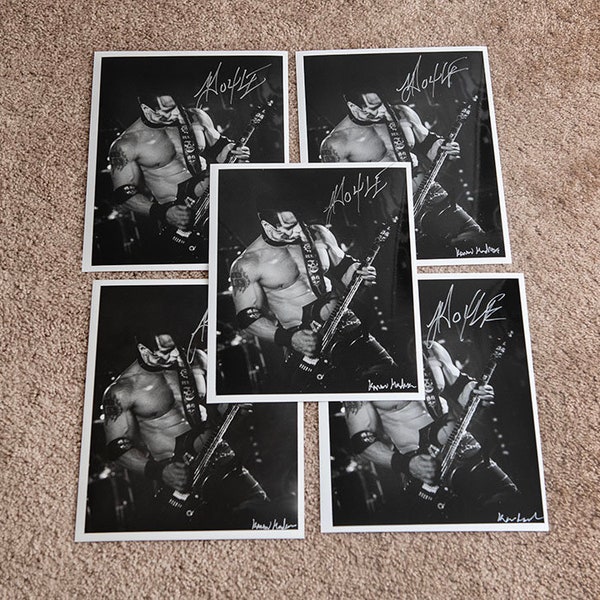 doyle wolfgang von frankenstein Signed Original Misfits Fine Art rare 8" x 10" halloween horror business