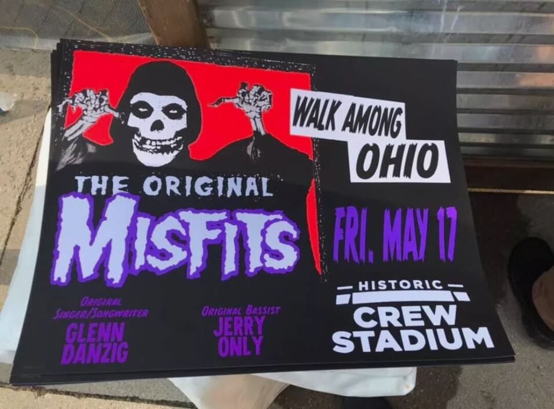 Original Misfits Ohio Sonic Temple 2024 Glenn Danzig Jerry Only Doyle