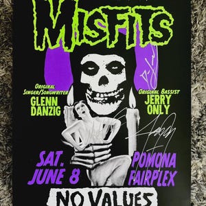 Original Misfits ohio sonic temple 2024 SIGNED Jerry Only Doyle columbus crew stadium glenn danzig