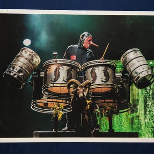 Slipknot FINE ART Print 17&quot; x 22&quot; Chris Fehn Knotfest Poster