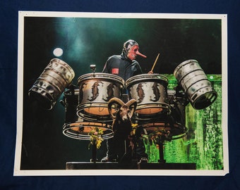 Slipknot FINE ART Print 17" x 22" Chris Fehn Knotfest Poster