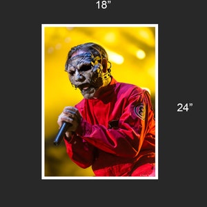 Slipknot poster Print 18&quot; x 24&quot; corey taylor poster Knotfest