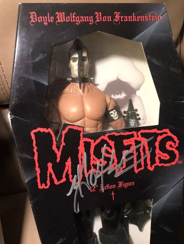Misfits Signed Action Figure 1999 Jerry Only Doyle Original Misfits Signed Action Figure 1999 Jerry Only Doyle Original