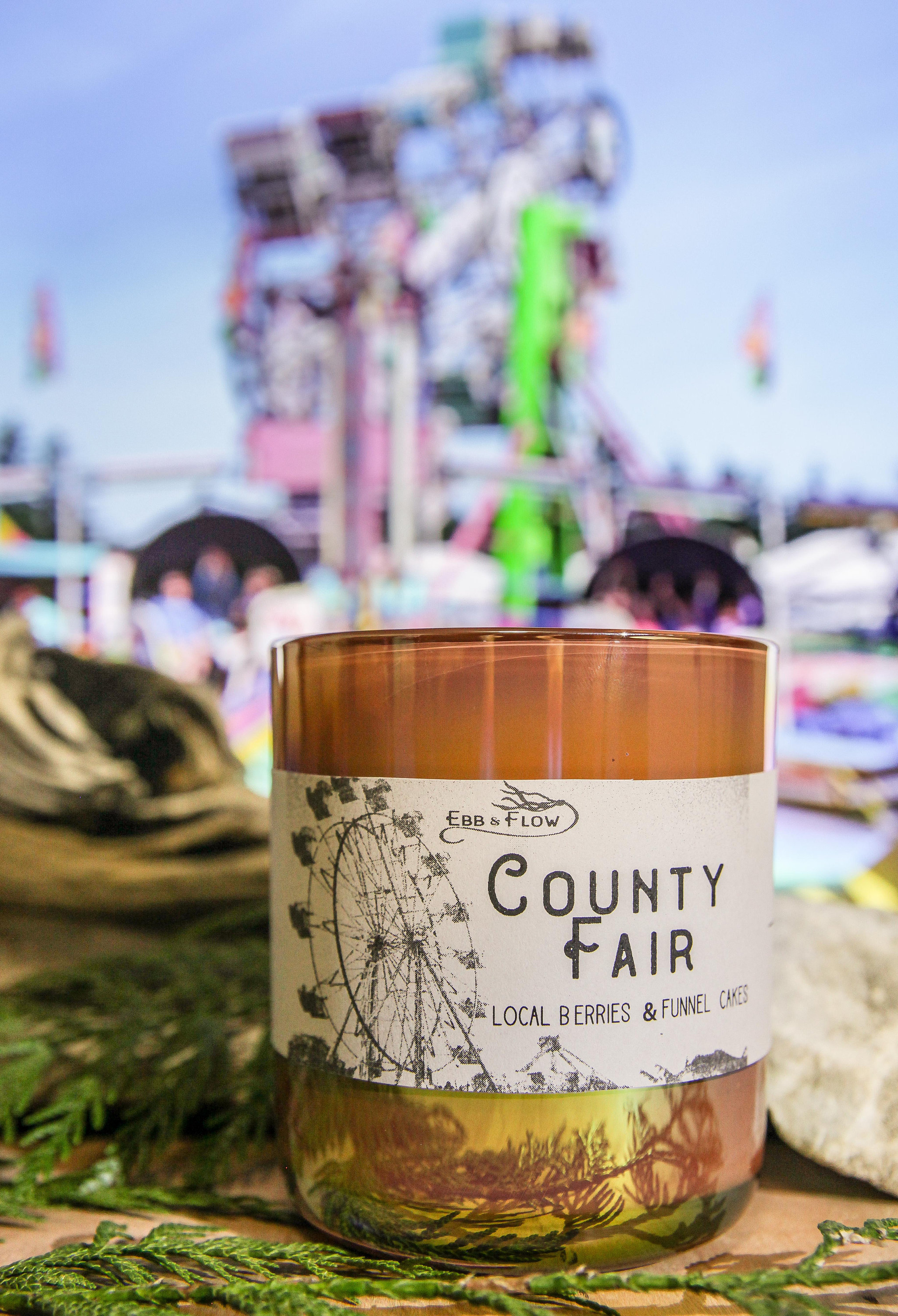 County Fair Natural Carnival Candle Etsy