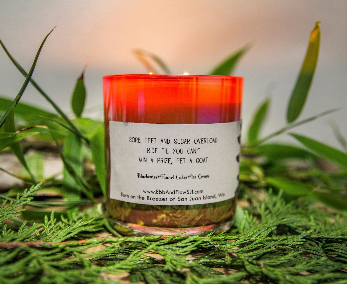 County Fair Natural Carnival Candle Etsy