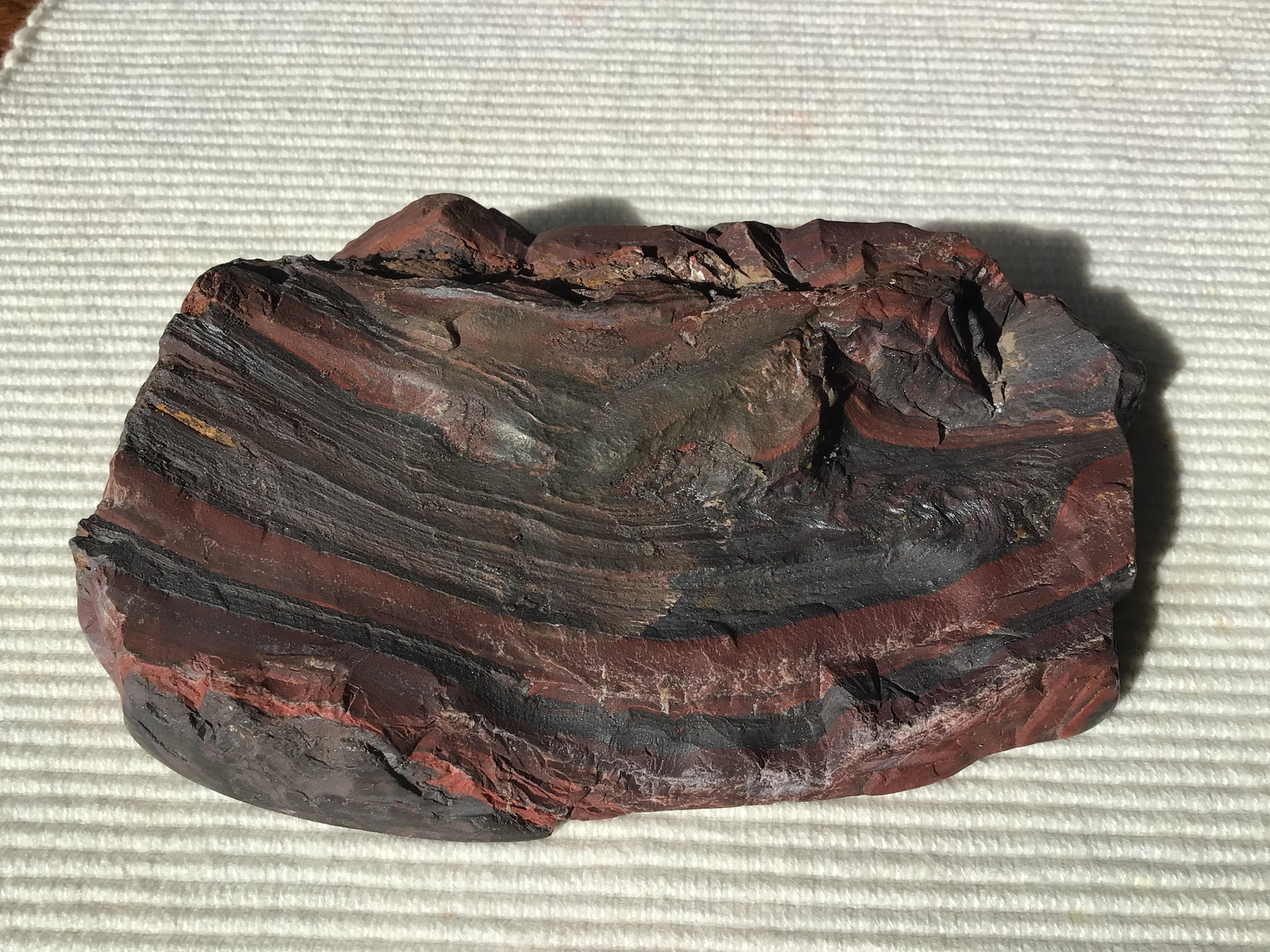 301g Banded Ironstone with Hematite Polished Slab A Etsy