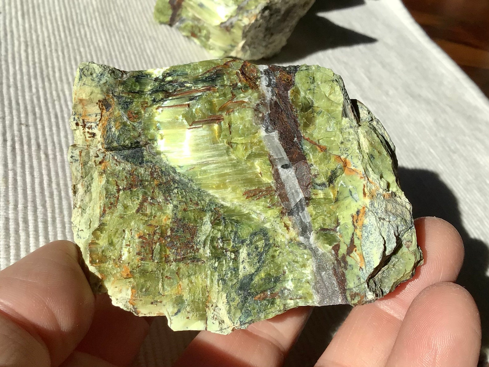 209g Rough Green Tiger Eye 6A Etsy