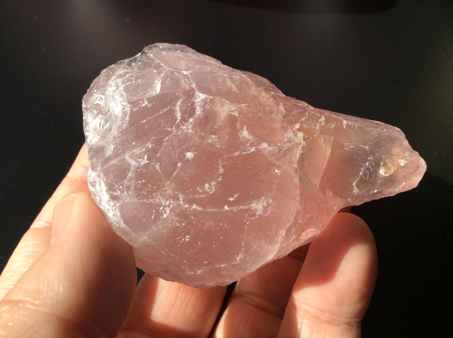 158g Lavender/Rose Quartz Rough 12 Etsy