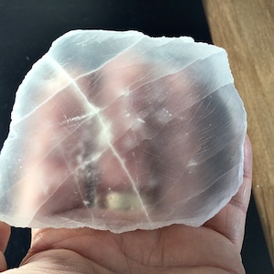 395g Satin Spar Gypsum Piece G