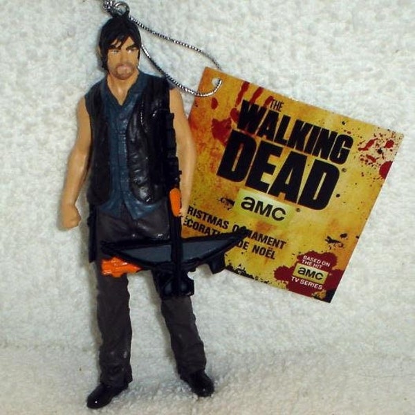 The Walking Dead Daryl Dixon with Crossbow Christmas Ornament TWD