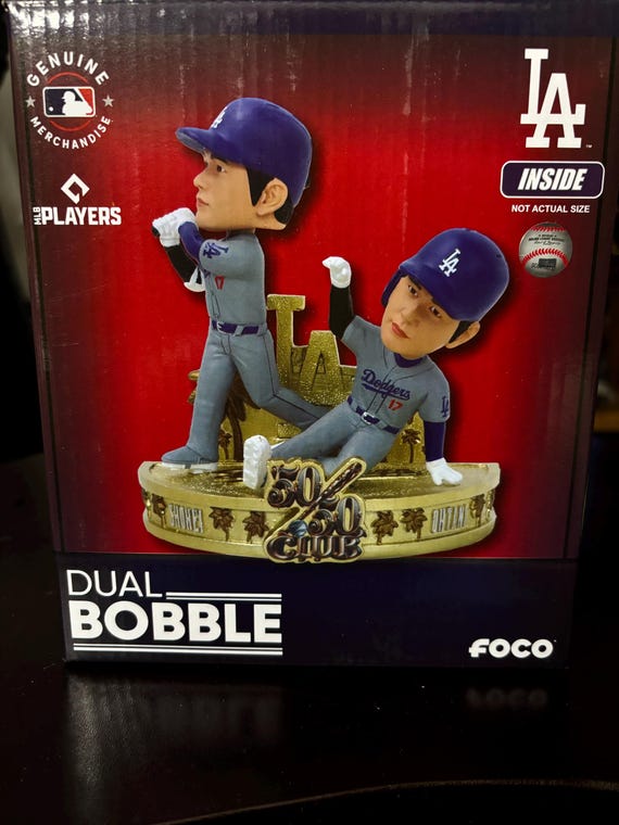 Shohei Ohtani 50/50 5 Inch Bobblehead New in Box Limited Edition